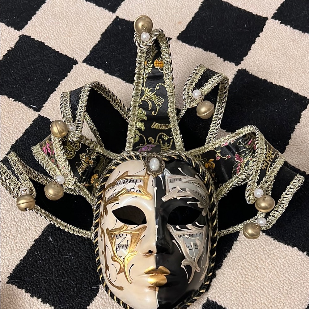 I used this as wall decor, but it would definitely hide your face in a protest.